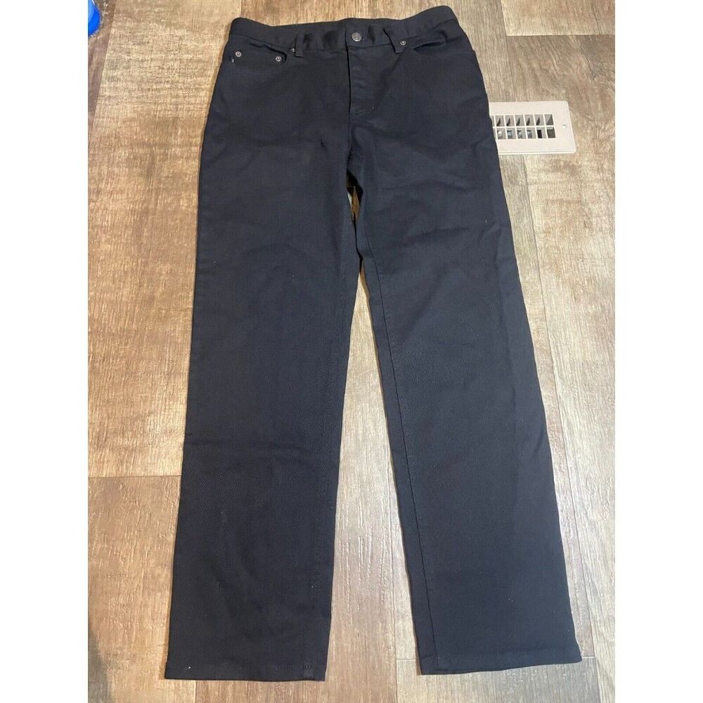 Lauren Ralph Lauren Jeans Womens Size 8 Black denim